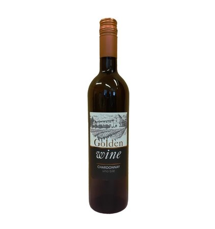 Chardonnay ( Golden Wine ) jakostn polosladk 0,75 L