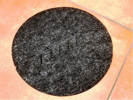 Filcov kolo proti plevelu - 6ks, prmr 20cm