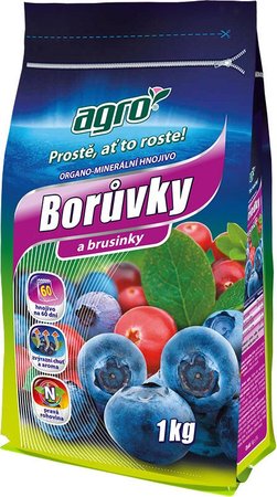AGRO Organo-minerální hnojivo borůvky a brusinky 1 kg - granule