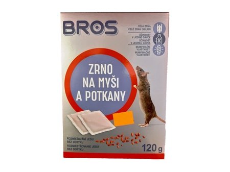 Bros - zrno na myi a potkany 6x20g
