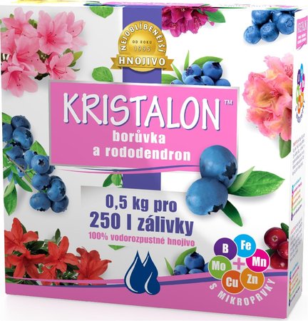 AGRO Kristalon borvky a rododendrony 0,5 kg