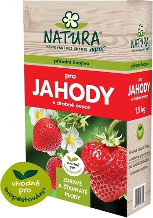 NATURA Prodn hnojivo jahody a drobn ovoce 1,5 kg