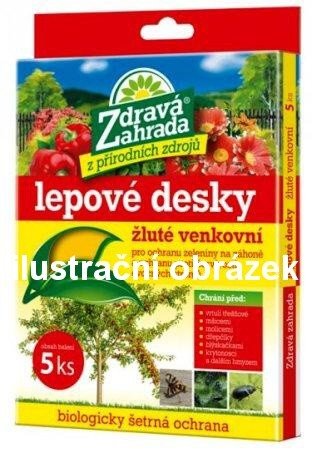 Lepov desky lut venkovn 5 ks