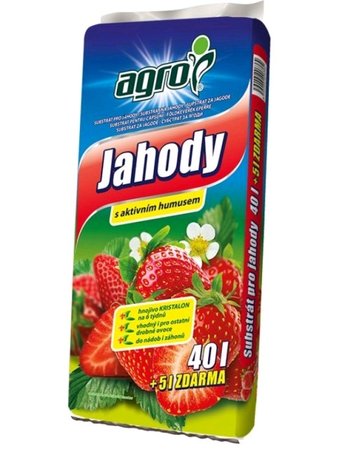 Substrt pro jahody 40l - AGRO