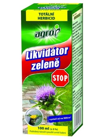 Likvidátor zeleně STOP 100 ml - totální herbicid