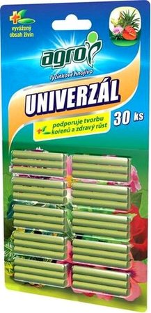 AGRO Univerzln tycinkov hnojivo 30 ks