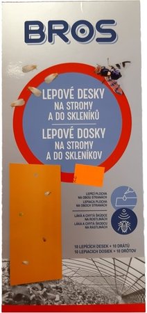 BROS Lepov desky na stromy a do sklenk 10 ks