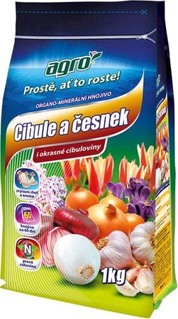 AGRO Organo-minerln hnojivo cibule a esnek 1 kg - granule