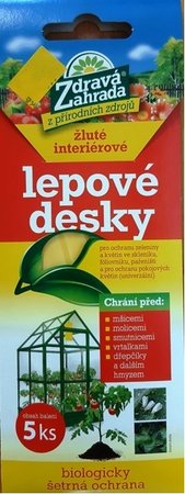 Lepov desky lut - interirov - 5 ks - Zdrav zahrada