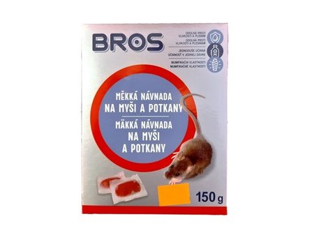 Bros - mkk nvnada na myi a potkany 150 g