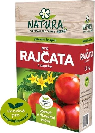 NATURA Přírodní hnojivo rajčata a papriky 1,5 kg