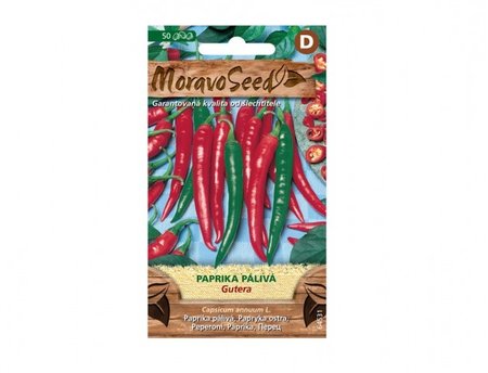 Osivo - Paprika zeleninov GUTERA, pliv, erven-zelen