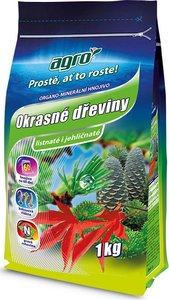 AGRO Organo-minerln hnojivo na okrasn deviny 1kg - granule