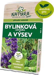 NATURA Substrt bylinkov zahrdka a vsev 10l