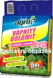 AGRO - vpnit dolomit - hok + vpnk 5 kg