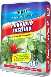 Substrt pro pokojov rostliny 10l - AGRO